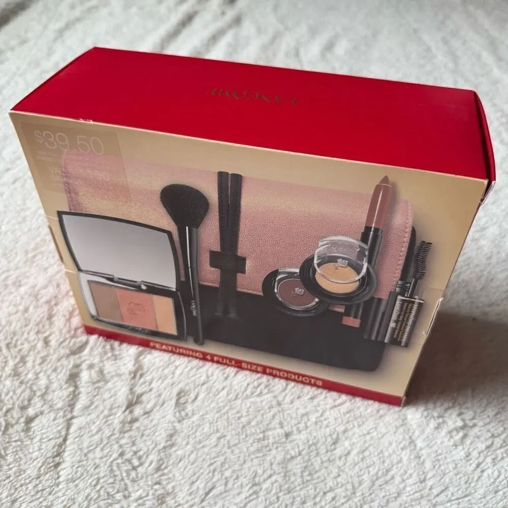 NEW Lancôme Paris En Rose Makeup Must Haves 7 Piece Collection Bundle